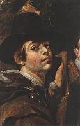 JORDAENS, Jacob Self-portrait among Parents, Brothers and Sisters (detail) sg china oil painting reproduction